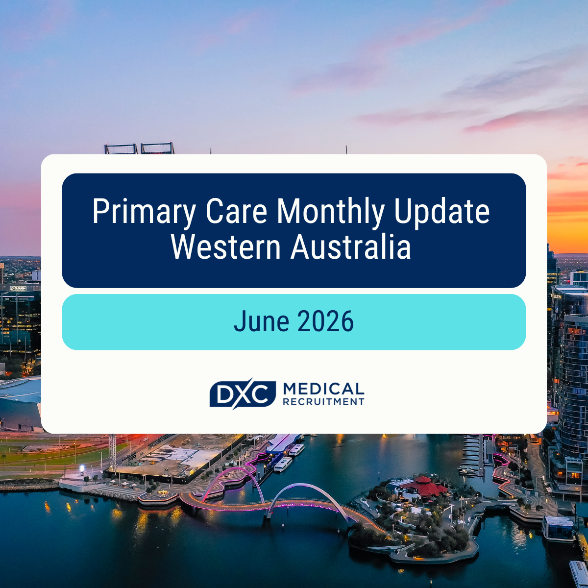 Primary Care Monthly Update - Western Australia Image