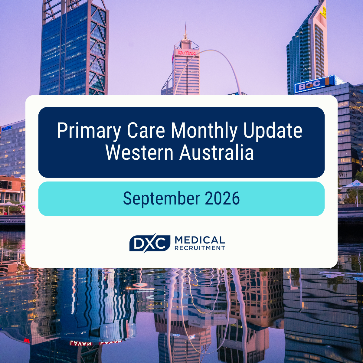 Primary Care Monthly Update - Western Australia Image